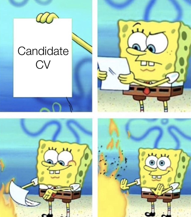 Data Science LinkedIn Candidate Applications Meme