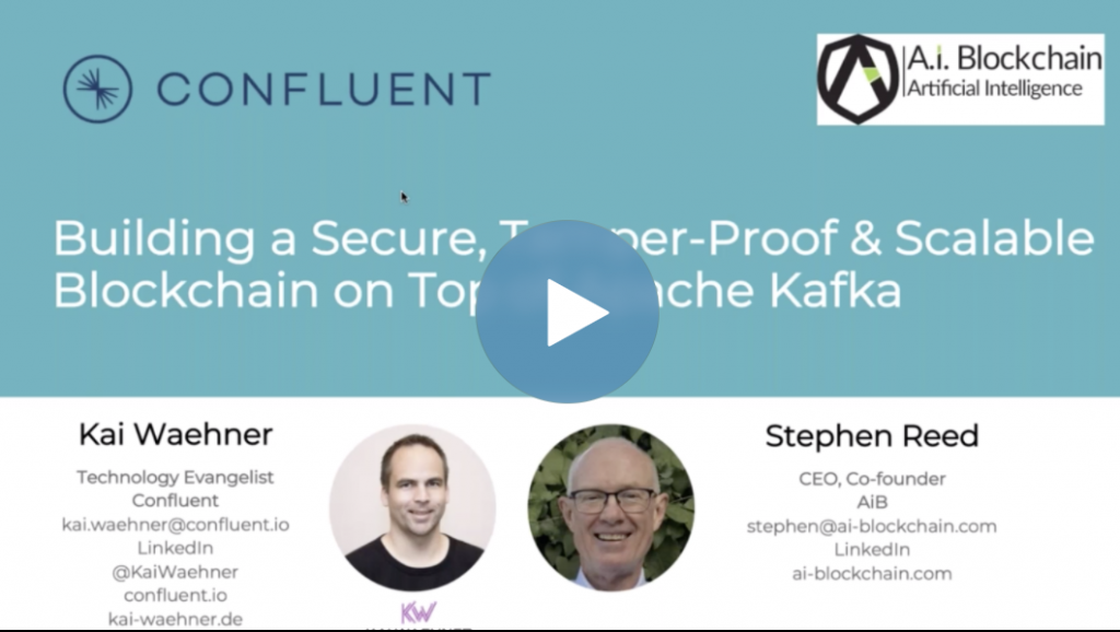 Confluent AIBlockchain webinar