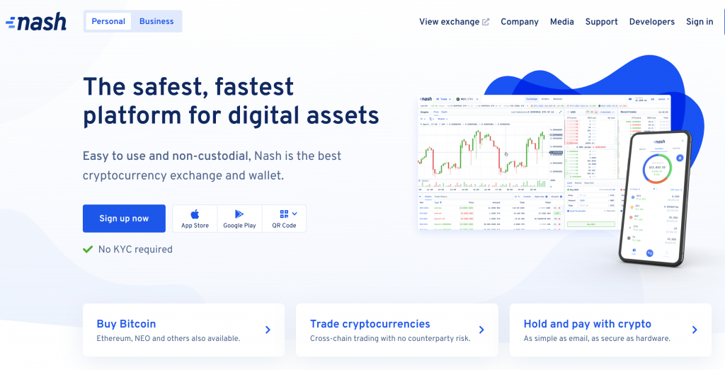 Nash - Finserv Cryptocurrency Blockchain exchange and wallet leveraging Apache Kafka and Confluent Cloud